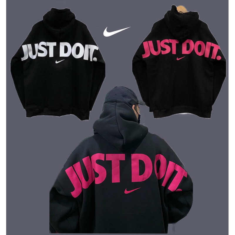 Hoodie N!ke Just do it cao cấp lan ra tay, áo nỉ mùa đông nam nữ hàn quốc