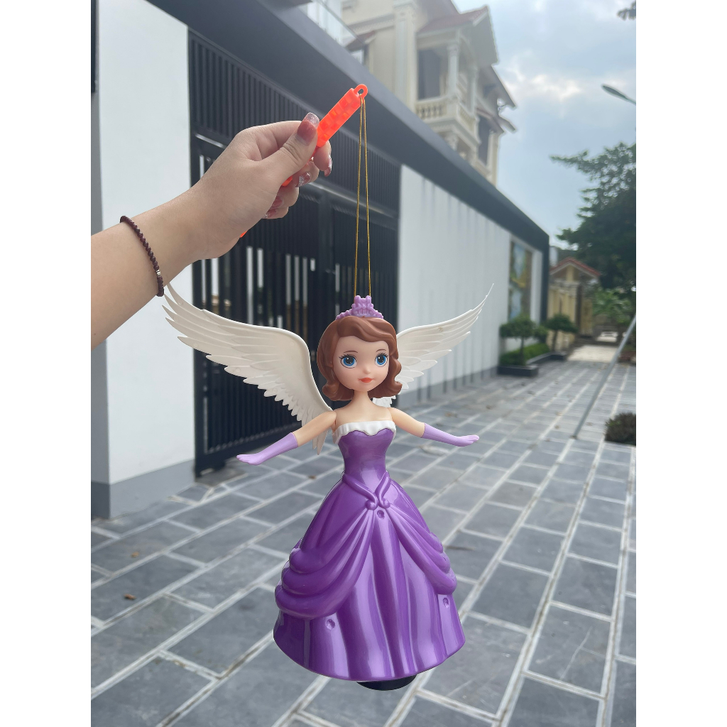 Đèn Lồng Trung Thu Phát Nhạc & Đèn hình Bạch Tuyết, Công Chúa, Elsa