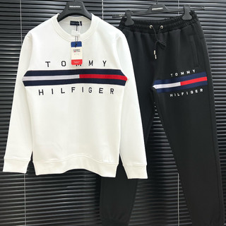 Bộ nỉ thu đông tommy ngang ngực chất mềm mịn - sét bộ thu đông tommy