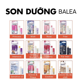  Son Dưỡng Môi Balea Nội Địa Đức Mềm Môi Tránh Bong Tróc Mùa Đông Cho Nam Nữ Trẻ Em 