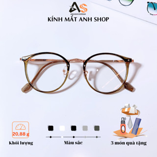  Kính tròn thời trang nam nữ xinh dễ thương 9377A 