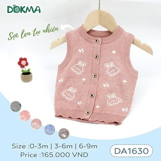 Ái gile len cài giữa DokMa size 0-3m đến 6-9m