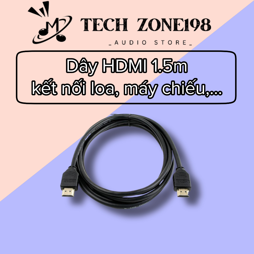 Dây HDMI 1.5m zin bóc máy