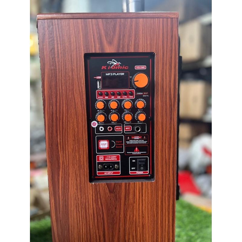 Loa kéo K88 bảng nâng cấp 2023, chỉnh Bass, treble, delay, reverb,kèm 2 mic không dây