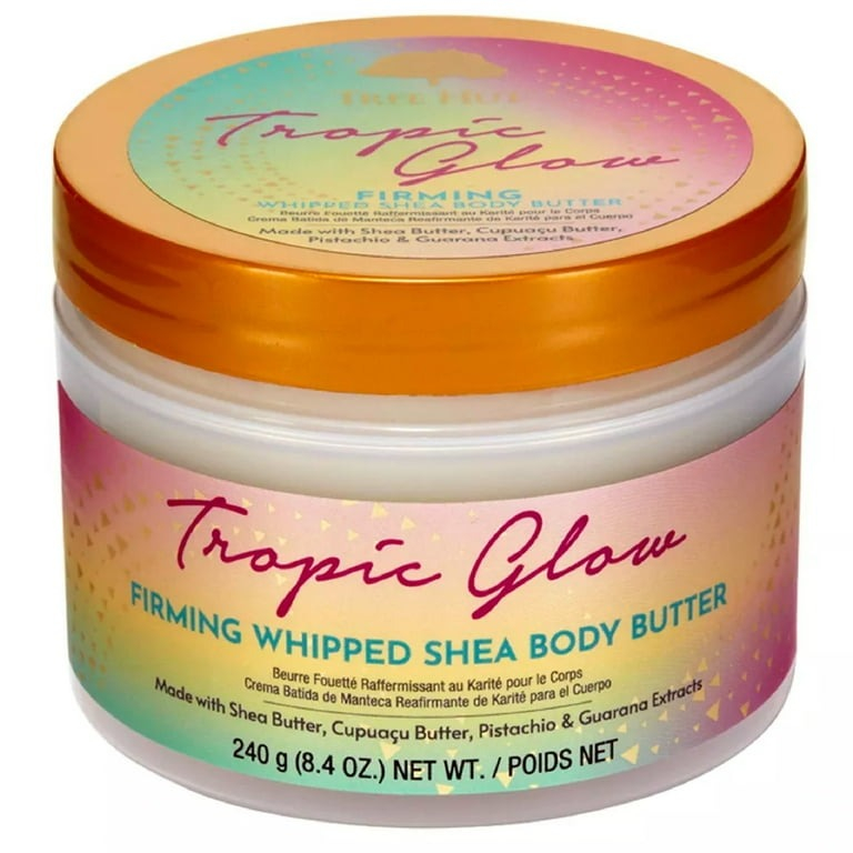 Bơ dưỡng thể Tree Hut TROPIC GLOW Firming Whipped Shea Body Butter 240g