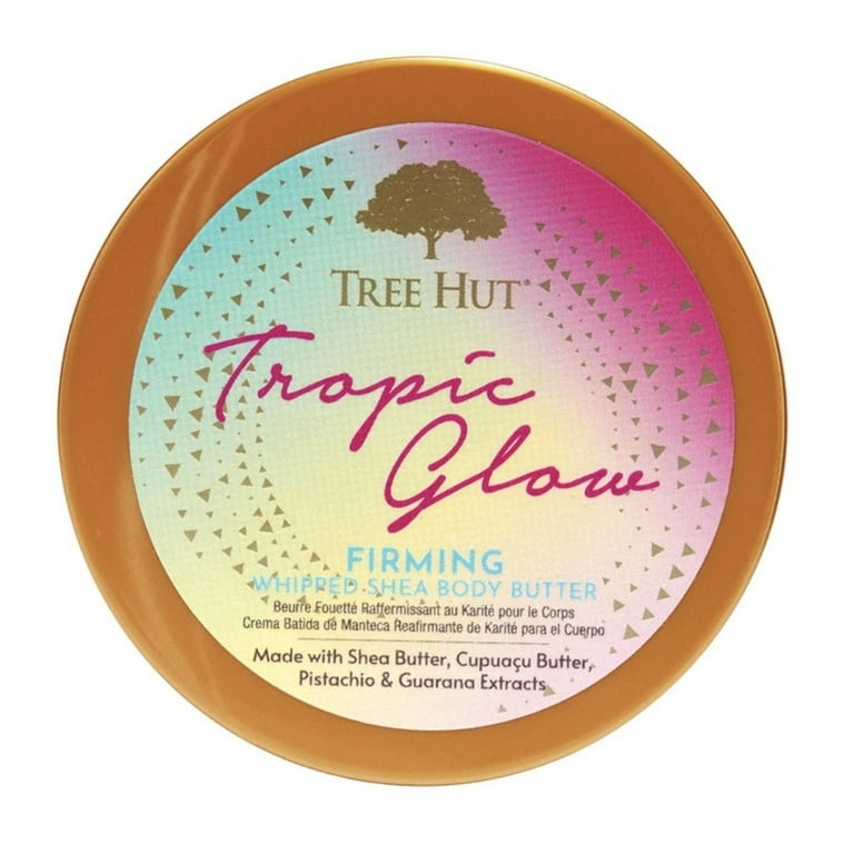 Bơ dưỡng thể Tree Hut TROPIC GLOW Firming Whipped Shea Body Butter 240g