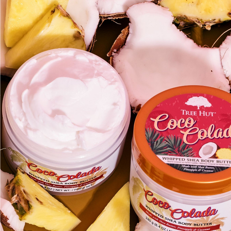 Bơ dưỡng thể Tree Hut COCO COLADA Whipped Shea Body Butter 240g