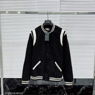 Áo khoác Bomber Teddy nam nữ vạch tay nhiếu màu chất vải umi, Áo Khoác Bomber nam nữ phong cách Hàn Quốc
