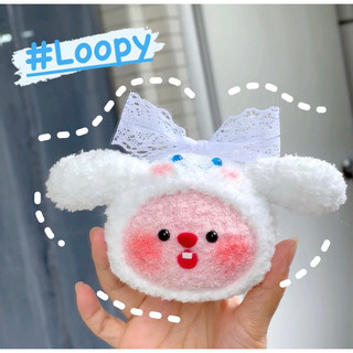 Móc khoá loopy bằng len - móc khoá loopy - móc khoá bằng len - moá khoá handmade