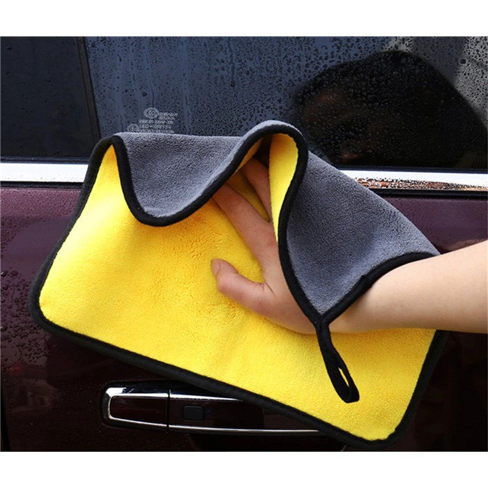 Khăn Lau Xe Hơi Chuyên Dụng - Khăn Lau Xe Ô Tô 2 Lớp Không Rụng Lông,Thấm Nước Tốt | BigBuy360 - bigbuy360.vn