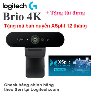Webcam Logitech BRIO - 4K Ultra HD chính hãng Open Box (1001)