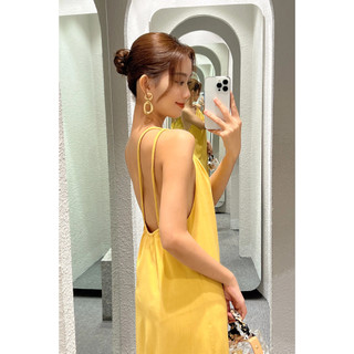 Đầm lệch vai rút dây - Everluxe