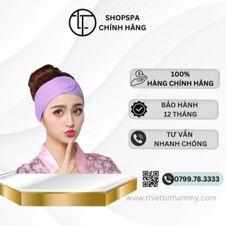 Băng đô quấn tóc quấn đầu, vải nâu, xám hồng, tím xanh rêu, đỏ đô mềm đủ màu chuyên dùng trong spa