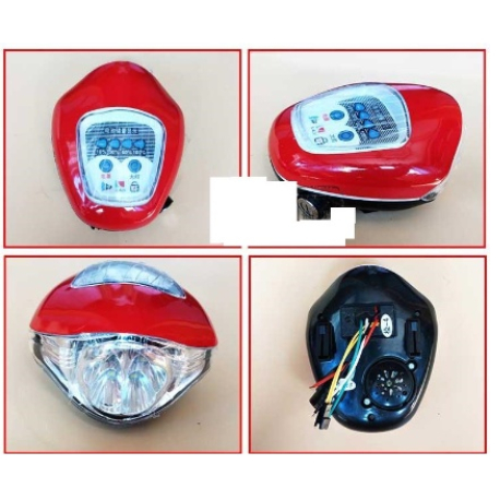 Đầu đèn xe đạp điện 48V chính hãng Hkbike