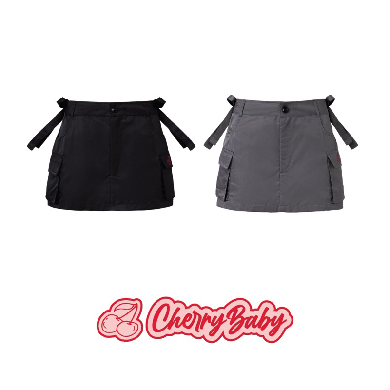Chân váy dù Cherry Baby