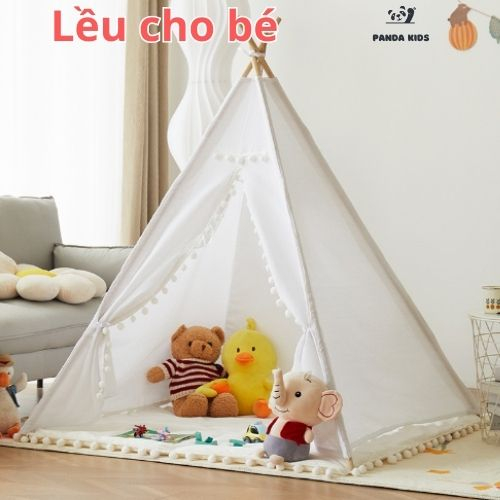 Lều cho bé gái, bé trai lều ngủ bằng vải tạo một ngôi nhà đáng yêu lều trang trí làm phụ kiện cho chụp ảnh đồ chơi trẻ e