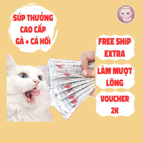 THANH SUP THƯỞNG NO CHO MÈO [THANH 15G]