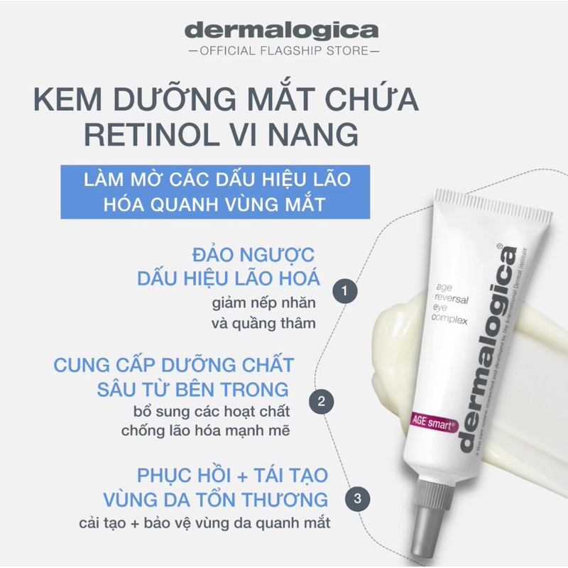 Kem dưỡng chống lão hoá dành cho mắt Dermalogica Age reversal eye complex