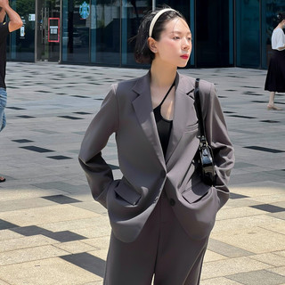 Áo vest/ blazer một lớp sapphire