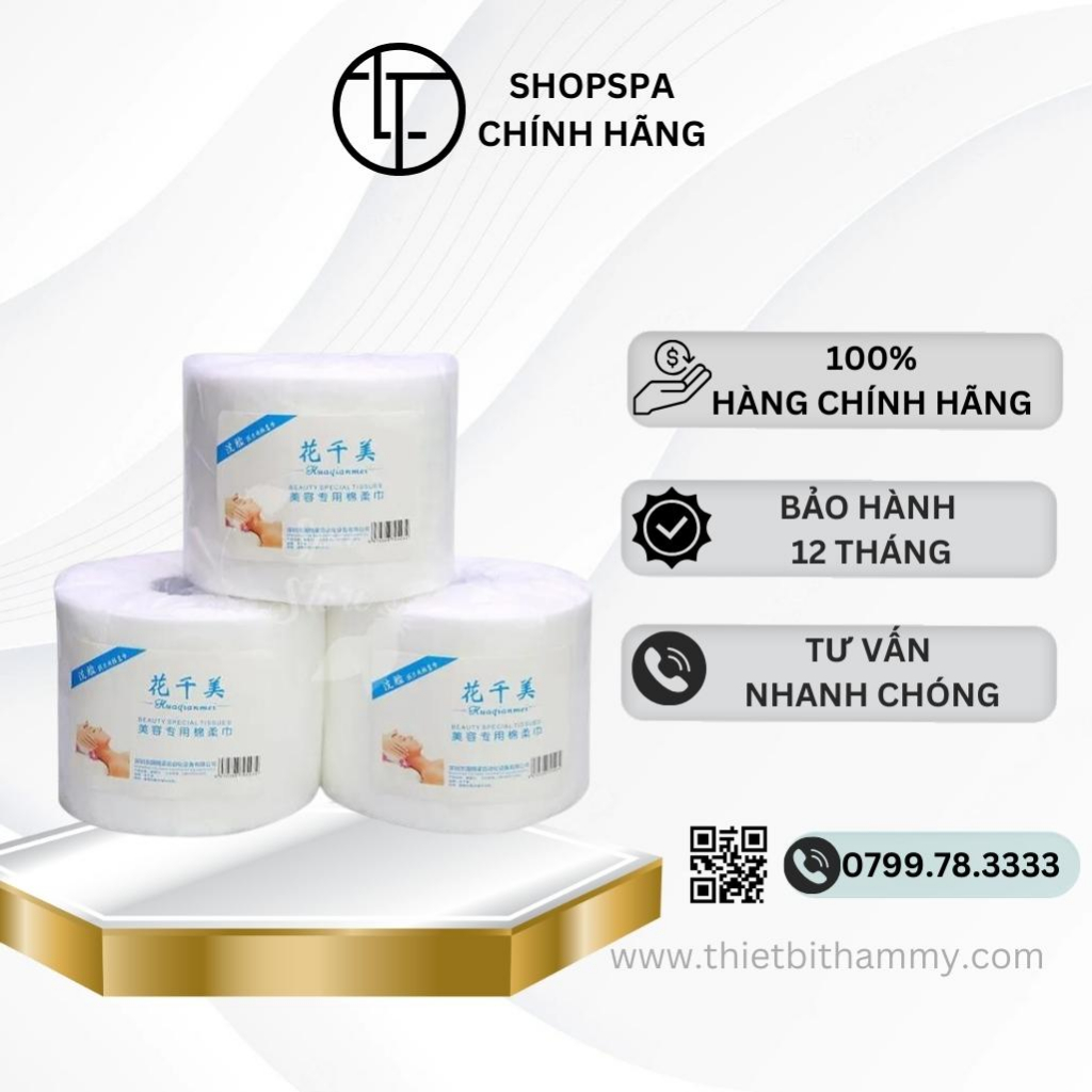 Giấy cuộn lau mặt cho Spa