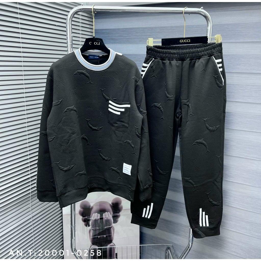 Bộ đồ dài tay chất thun , xốp  VÂN MIX LOGO THÊU BÙ TƠN MỚI CHO AE RỒI NKE🔥🔥🔥🔥  FULL SIZE:S-M-L-XL