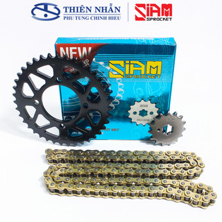Nhông sên dĩa siam xe exciter 135/2009 gold