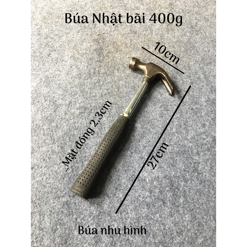 Búa Nhật bãi 400g