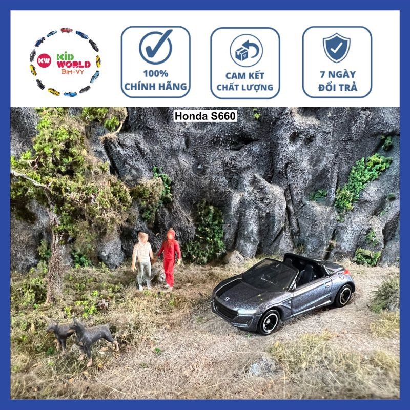 Xe mô hình Tomica Honda S660. MS: 195. Tỷ lệ 1:56.