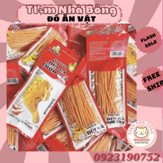 Snack hình đùi gà thơm cay Thế Giai