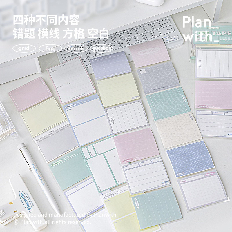 Cuộn sticky note 60 giấy màu pastel