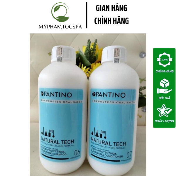 CẶP GỘI XẢ PANTINO GIỮ MÀU TÓC DÀNH CHO TÓC DẦU Số 6 7 Myphamtocspa
