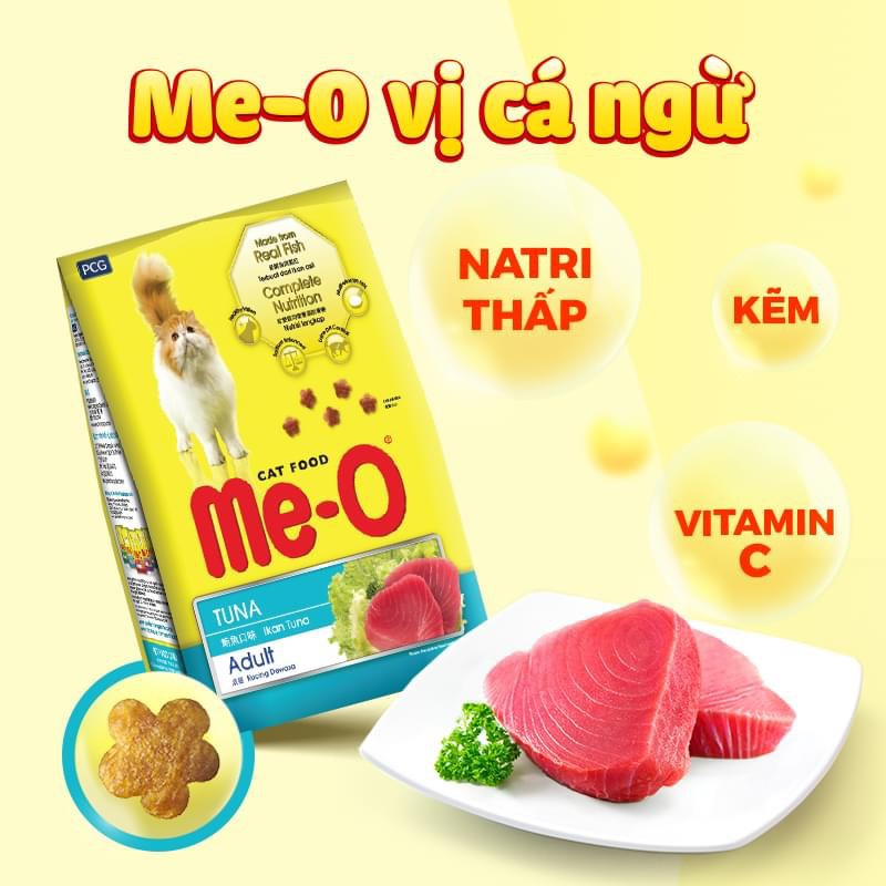 [HỎA TỐC] Thức ăn Me-O cho mèo 350g