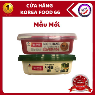 Combo Tương Ớt Hàn Quốc 200g và Tương Chấm Thịt Nướng Ssamjang 170g