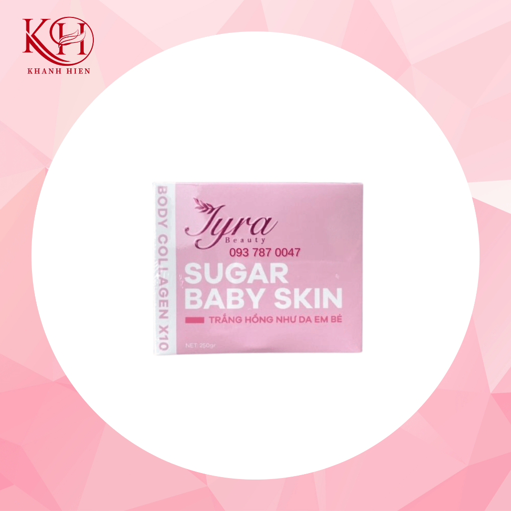 Kem dưỡng trắng siêu tốc SUGAR BABY SKIN Collagen X10
