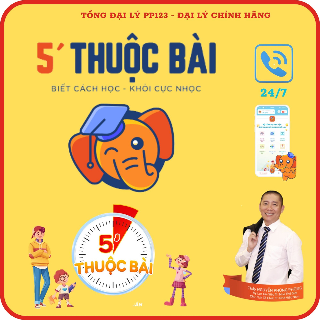 5 Phút thuộc bài / Siêu trí nhớ học đường VIP 12 Năm