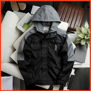 Áo khoác dù phối nón [PAPA_KG10] 3 màu 5 size