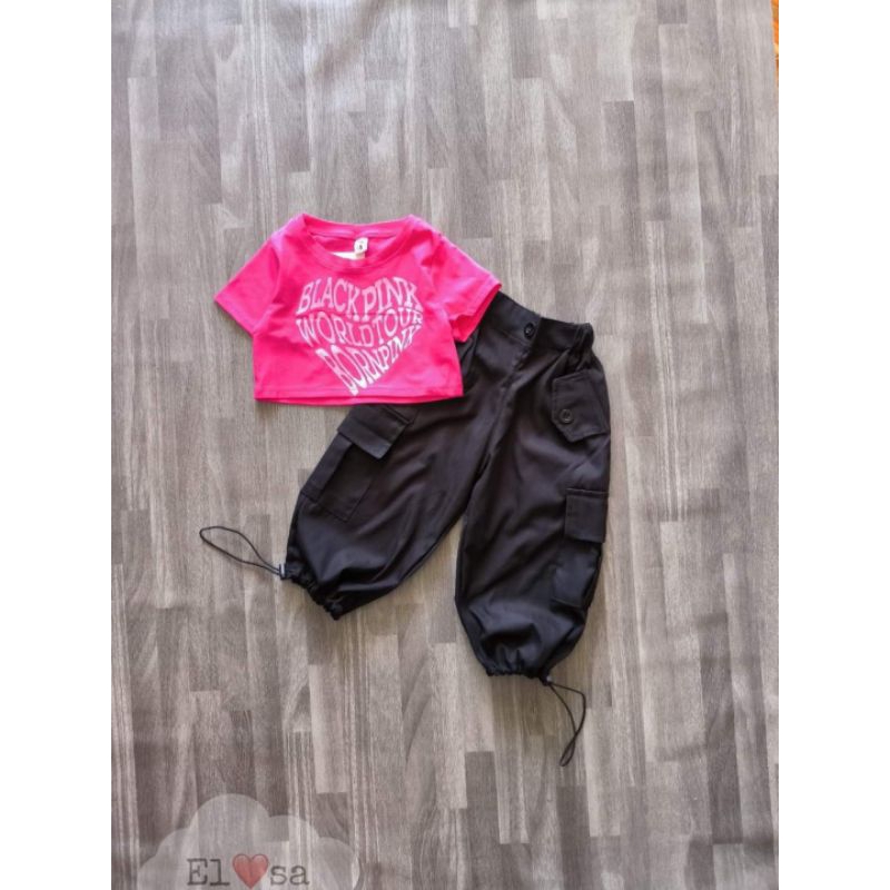 Set bộ áo quân cho bé gái.set áo +quần hộp cho bé gái 10 đến 28ki.set hip hop