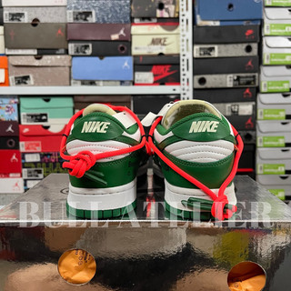 Giày Nike Dunk Low Off-White Pine Green | Cao cấp