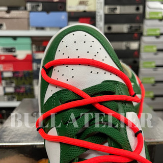 Giày Nike Dunk Low Off-White Pine Green | Cao cấp