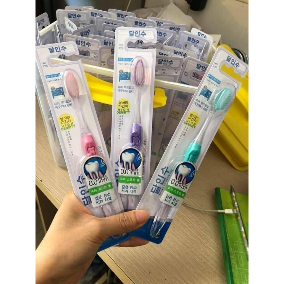 PPP Hộp 45 Cây Bàn Chải Đánh Ranwg Lông Mềm Mịn Bảo Vệ Nướu Lợi