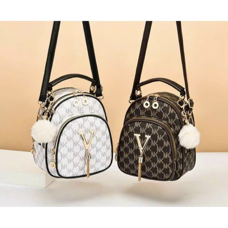 Balo mini NK khoá V hàng thời trang xinh xắn dễ thương
