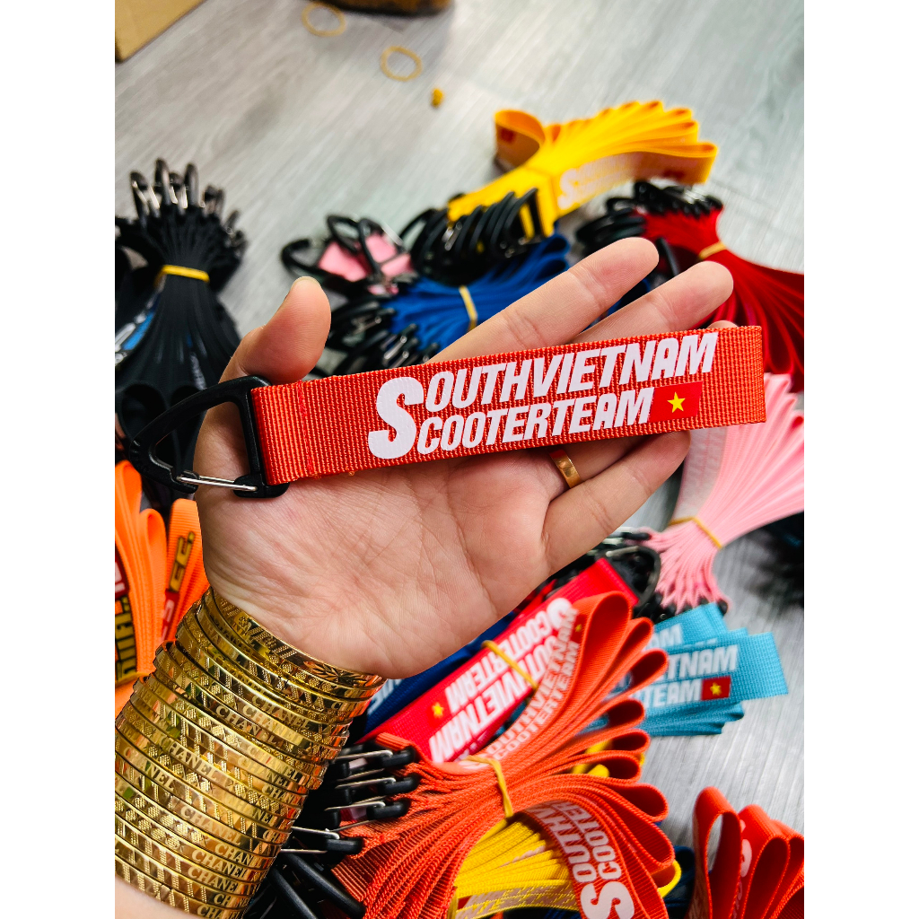 Móc Khóa Dây SouVN đủ màu