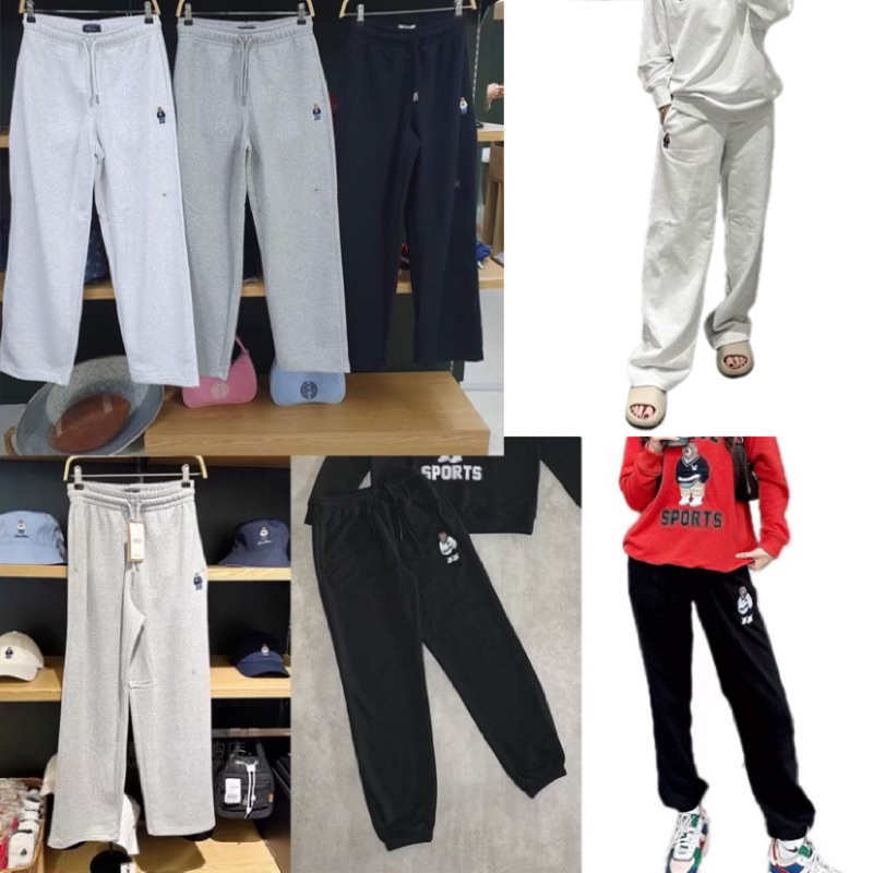 | MẪU NEW ẢNH THẬT | Quần suông / jogger Who. a. u basic hình thêu from nam nữ Sẵn Hàng
