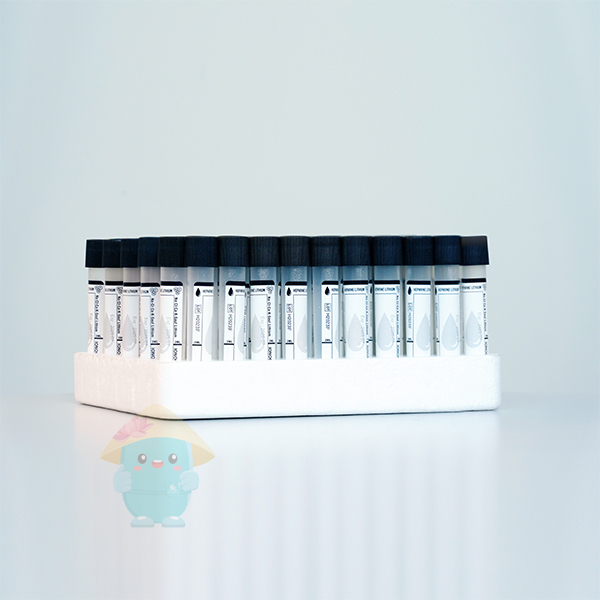 Ống nghiệm kháng đông HEPARIN Lithium HTM túi 25 cái