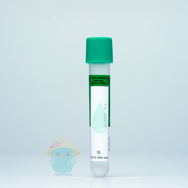 Ống nghiệm kháng đông CITRATE túi 15 cái HTM VMA