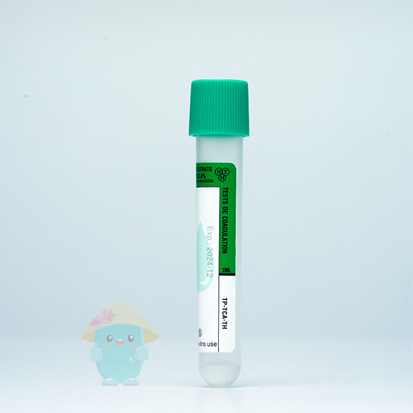 Ống nghiệm kháng đông CITRATE túi 15 cái HTM VMA