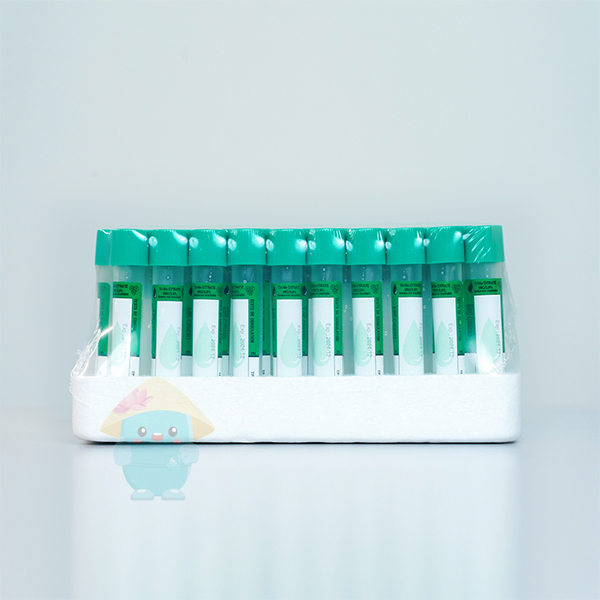 Ống nghiệm kháng đông CITRATE túi 15 cái HTM VMA