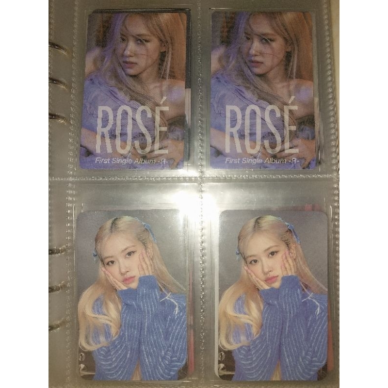 Card blackpink thành viên Rosé