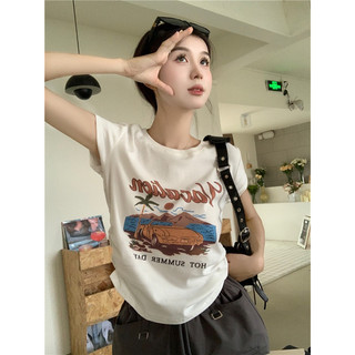 Áo Croptop Vacation (sẵn)