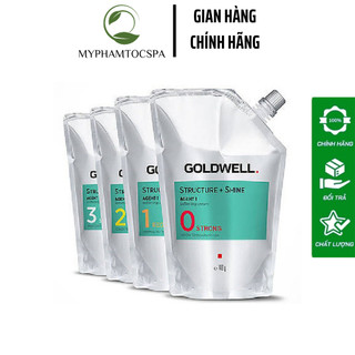 Kem uốn ép goldwell structure + shine 400g myphamtocspa
